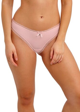 Freya Flirt Pink Frost Brief &ndash; zachte, comfortabele slip in een frisse roze tint met subtiele details.