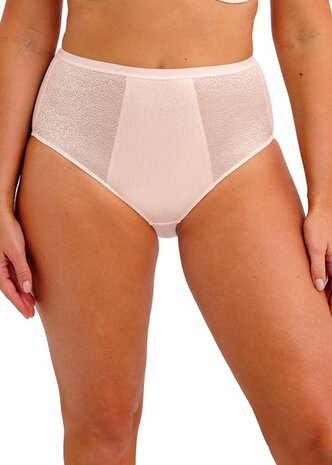 Fantasie Demure Hoge Slip Lichtroze &ndash; elegante hoge tailleslip met gladde afwerking en zachte, vrouwelijke look.