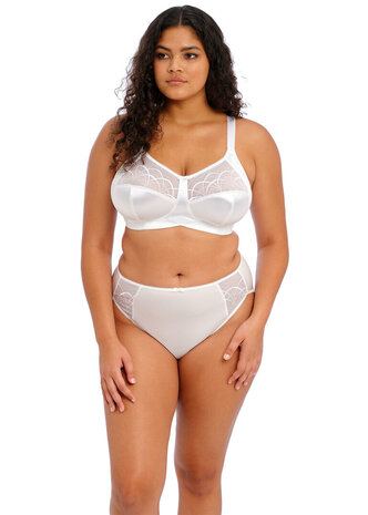 Elomi Cate Beugelloze Bh Wit &ndash; Comfort & Stevige Ondersteuning Zonder Beugel