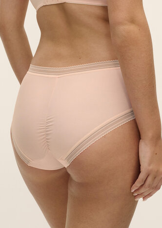 Fantasie Fusion Slip Lichtroze &ndash; Zachte Ribstof & Comfortabele Pasvorm