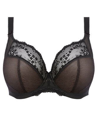 Elomi Charley Plunge Bh Zwart &ndash; Stevig & elegant