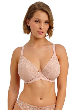 Freya Quinn Plunge Bh Cameo &ndash; Diepe halslijn & stevige ondersteuning