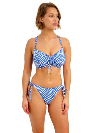 Freya Fiji Falls Bralette Bikinitop Blauw &ndash; Comfortabele bralette & ondersteuning t/m cup 