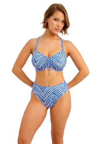 Freya Fiji Falls Bralette Bikinitop Blauw &ndash; Comfortabele bralette & ondersteuning t/m cup 