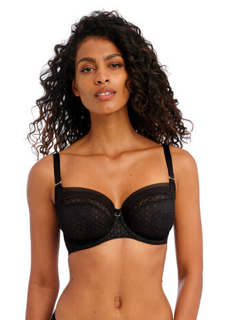 Freya Viva Side Support BH Zwart Lace Noir | Luxe Ondersteuning