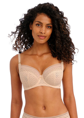 Freya Viva Side Support Bh Lace Natural Beige